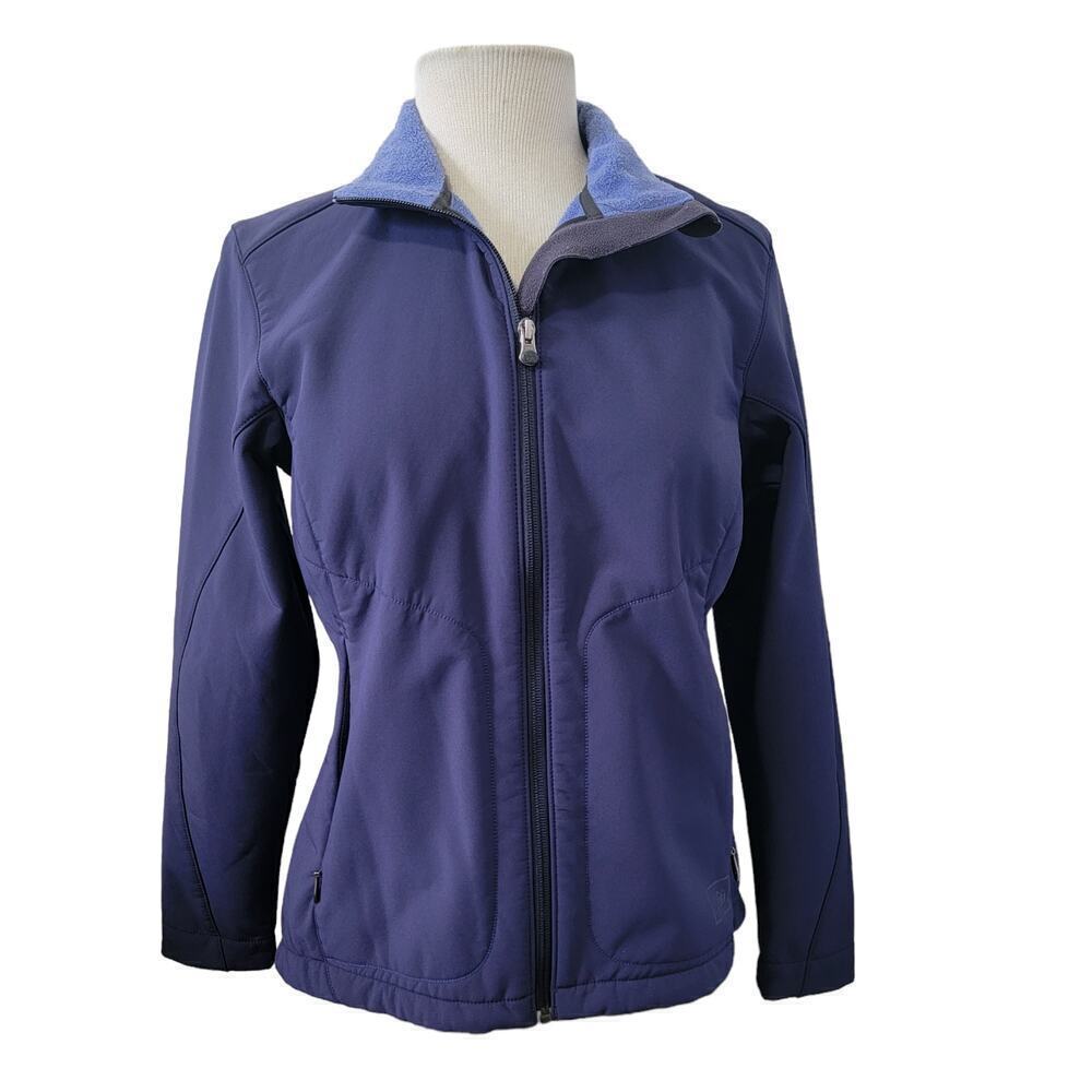REI Fleece Lined Zipper Front & Pockets Athletic/Athleasure Jacket Size Small